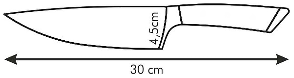 Фото - Нож кухонный tescoma 884529 Azza 16 см