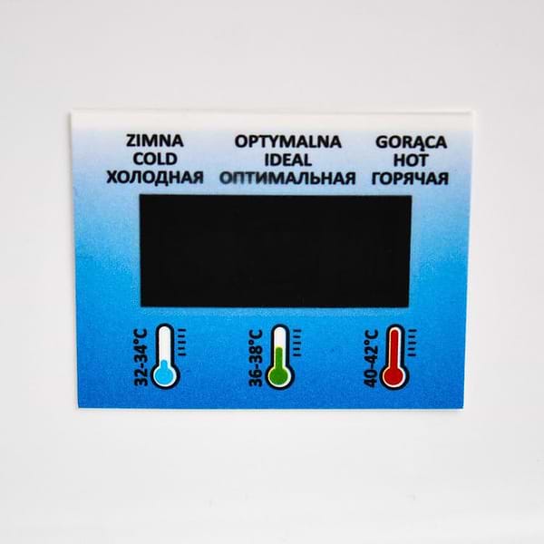 Фото - Дитяча ванночка Tega Baby Зайчики зі зливом 92 см Біла (KR-011-103)