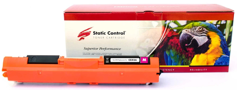 Картридж-тонер Static Control Parrot сумісний аналог HP CE313A (126A)/CF353A (130A), Canon 729 magenta (002-01-VU313A) - Фото 1