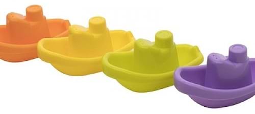 Фото - Іграшка для ванної Baby Team Набір іграшок Човники 4 шт (8854)