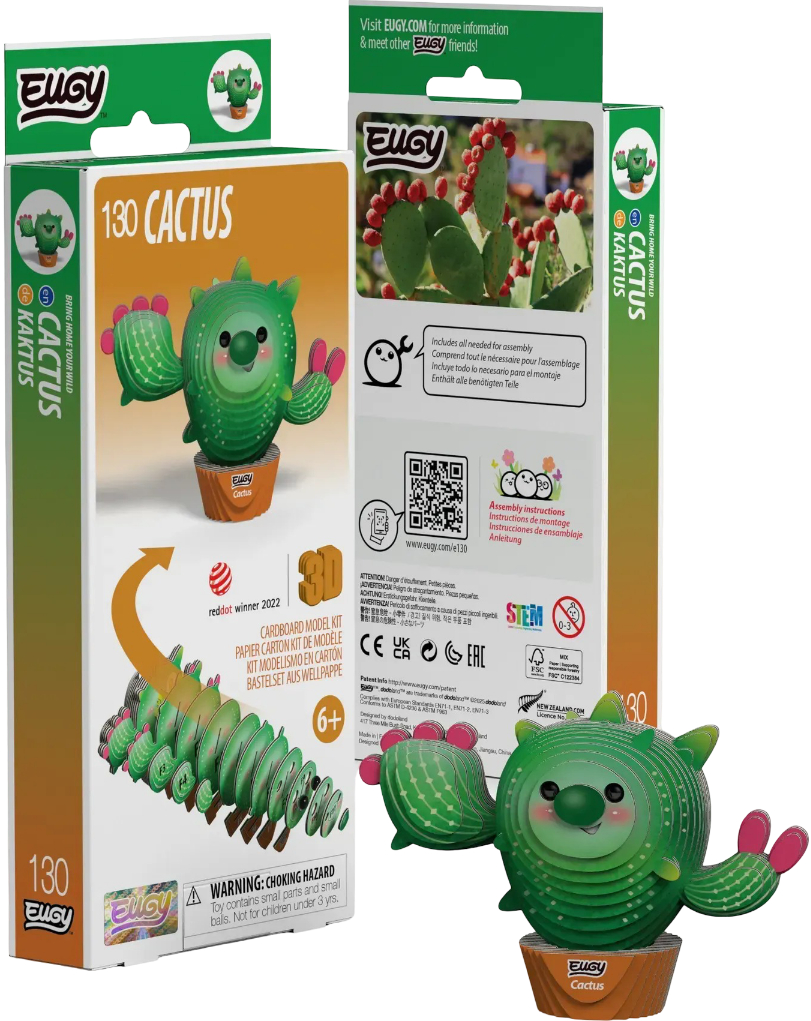 3D пазлы EUGY Зоопарк: Кактус (XEG-130)