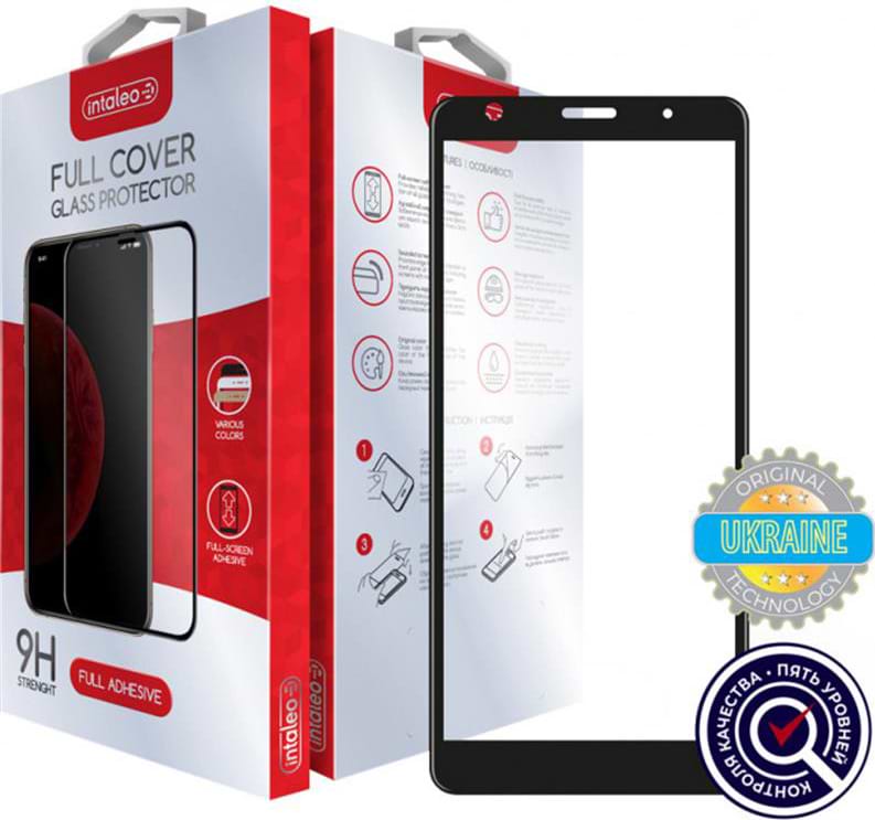 Захисне скло для смартфона
 Intaleo for ZTE Blade L8 Full Glue Black (1283126504709)