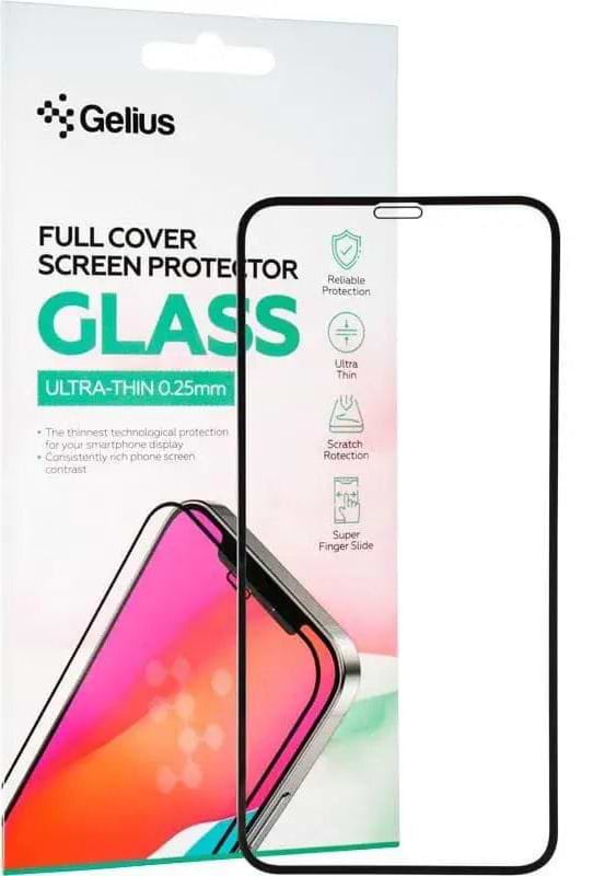 Захисне скло для смартфону Gelius Full Cover Ultra-Thin 0.25mm for iPhone 11 Black (88699) - Фото 1