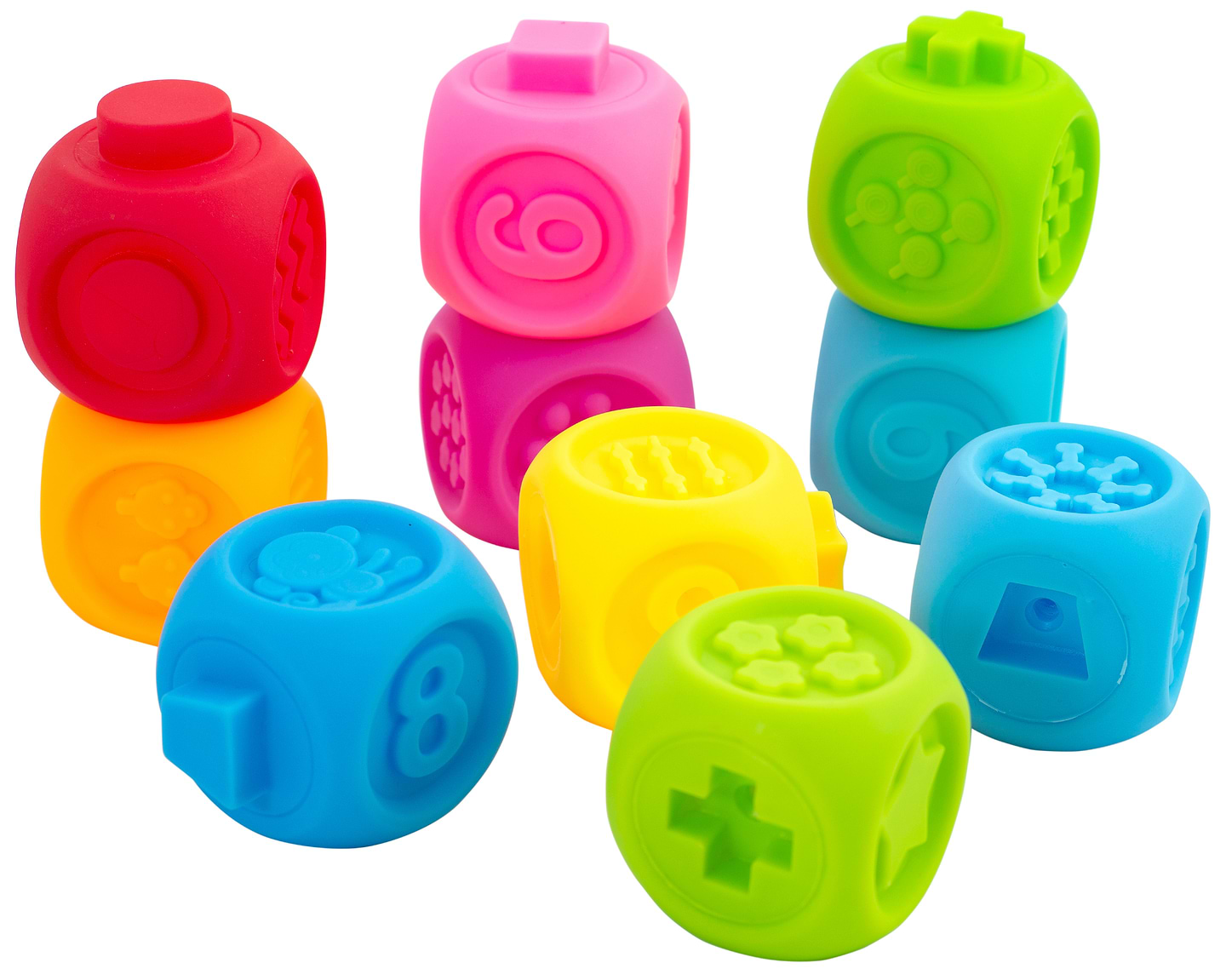 Кубики Baby Team Набір 10 шт (8875)