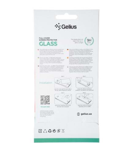 Фото - Захисне скло для смартфону Gelius Full Cover Ultra-Thin 0.25mm for Xiaomi Redmi 9a Black (88717)