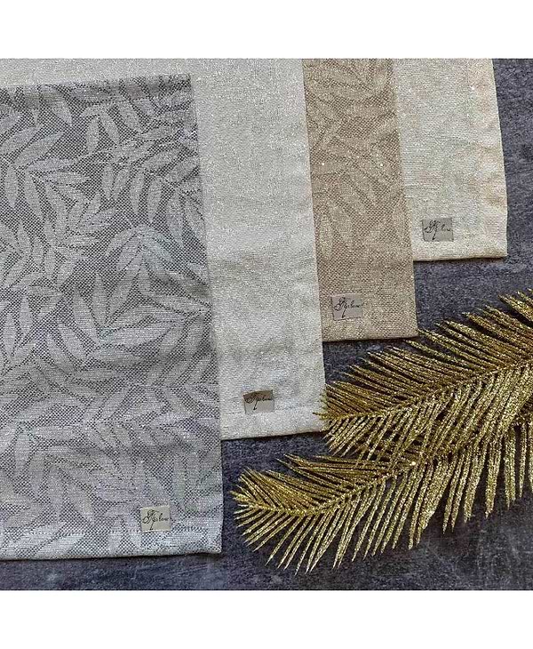 Фото - Серветка для сервірування Прованс сіре срібло Ельза 40х40 см (016494)