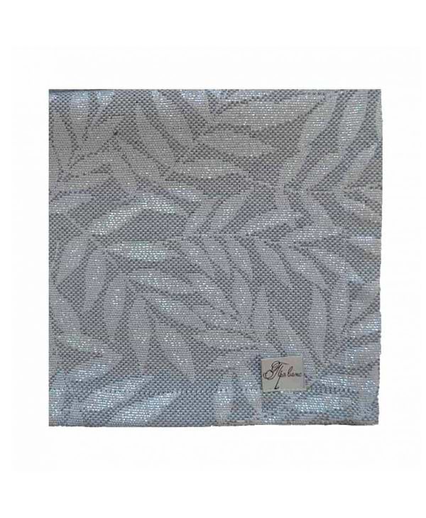 Фото - Серветка для сервірування Прованс сіре срібло Ельза 40х40 см (016494)