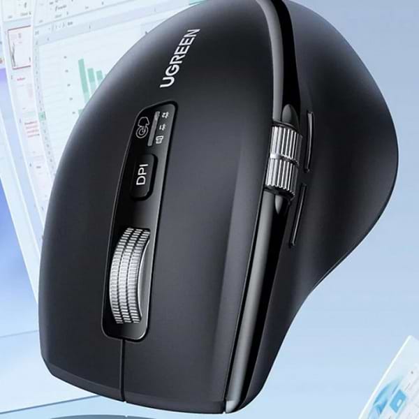 Фото - Мышь беспроводная UGREEN 2.4GHz&BT M751 Black (45792)