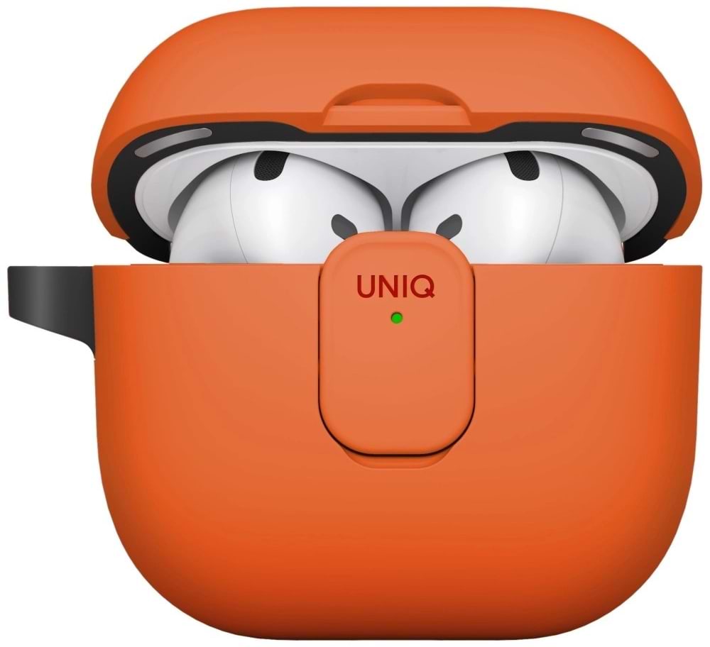 Чохол для навушників Uniq Clyde for AirPods 4 Lock Case помаранчевий CLYVORGCHR (8886463693230)