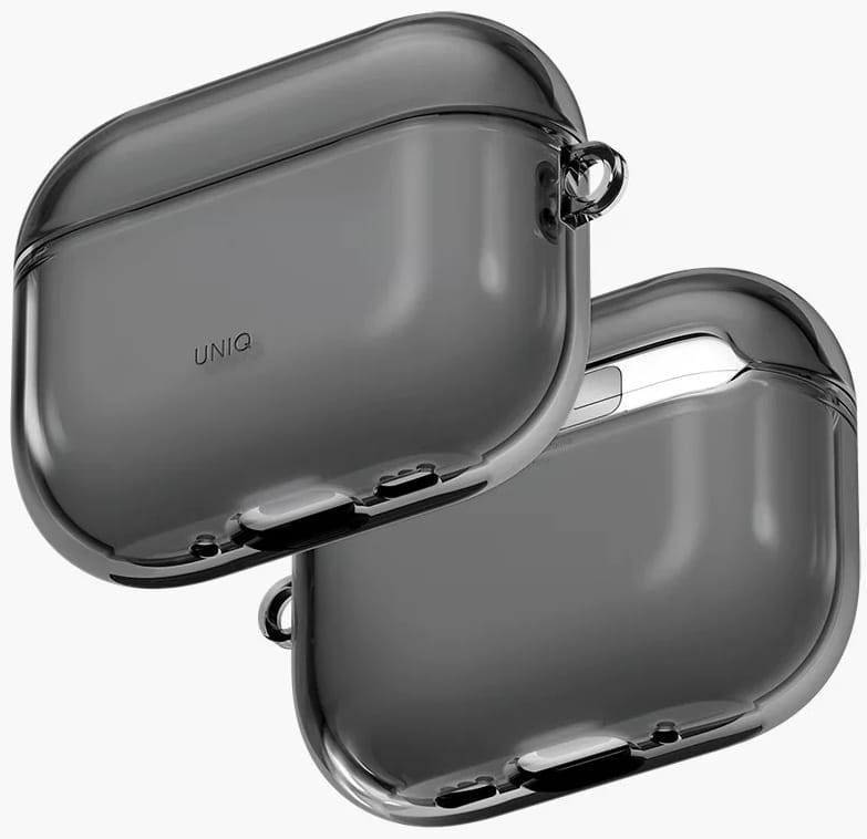 Чехол для наушников Uniq Glase for AirPods Pro 3 Серый LSGSMK (8886463696804)