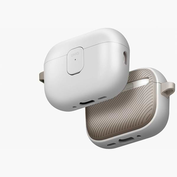 Фото - Чохол для навушників Uniq Clyde for AirPods Pro 3 gen сірий-хакі CLYMGRYKHKI (8886463696996)