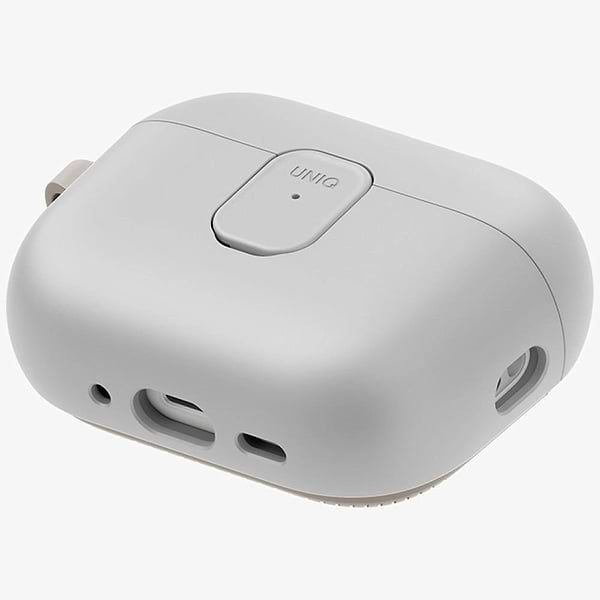 Фото - Чохол для навушників Uniq Clyde for AirPods Pro 3 gen сірий-хакі CLYMGRYKHKI (8886463696996)