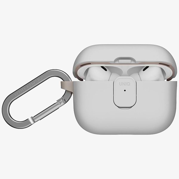Фото - Чохол для навушників Uniq Clyde for AirPods Pro 3 gen сірий-хакі CLYMGRYKHKI (8886463696996)