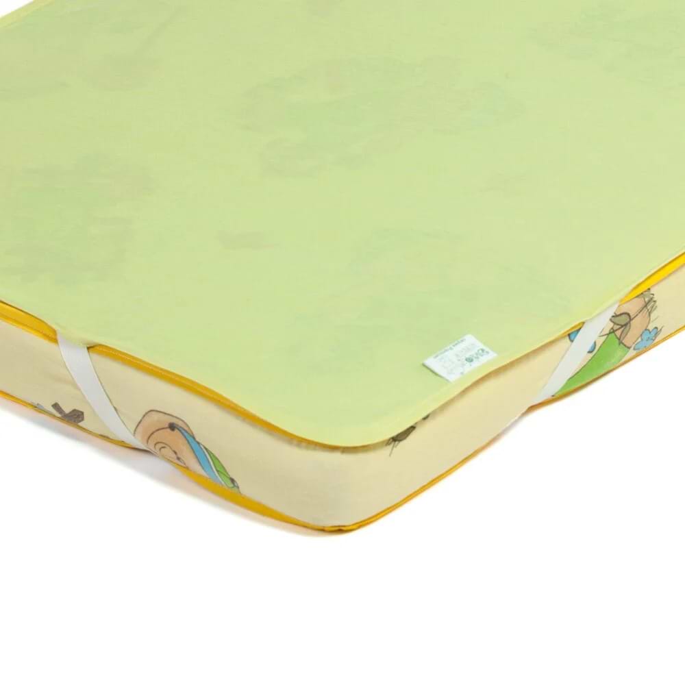 Наматрацник дитячий ЕКО ПУПС непромокальний Premium розмір 60х120 см Зелений (ПНАМ12060з)