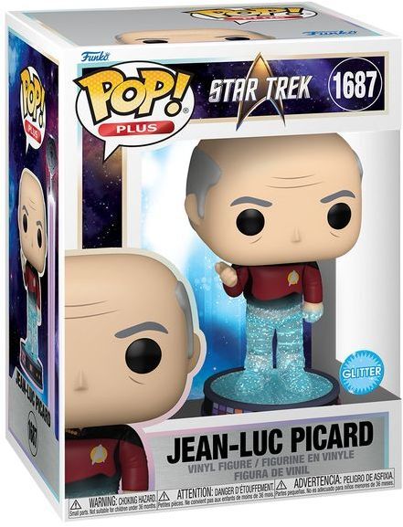 Фото - Коллекционная фигурка FUNKO POP Plus: Star Trek Transporter - Picard (889698837729)