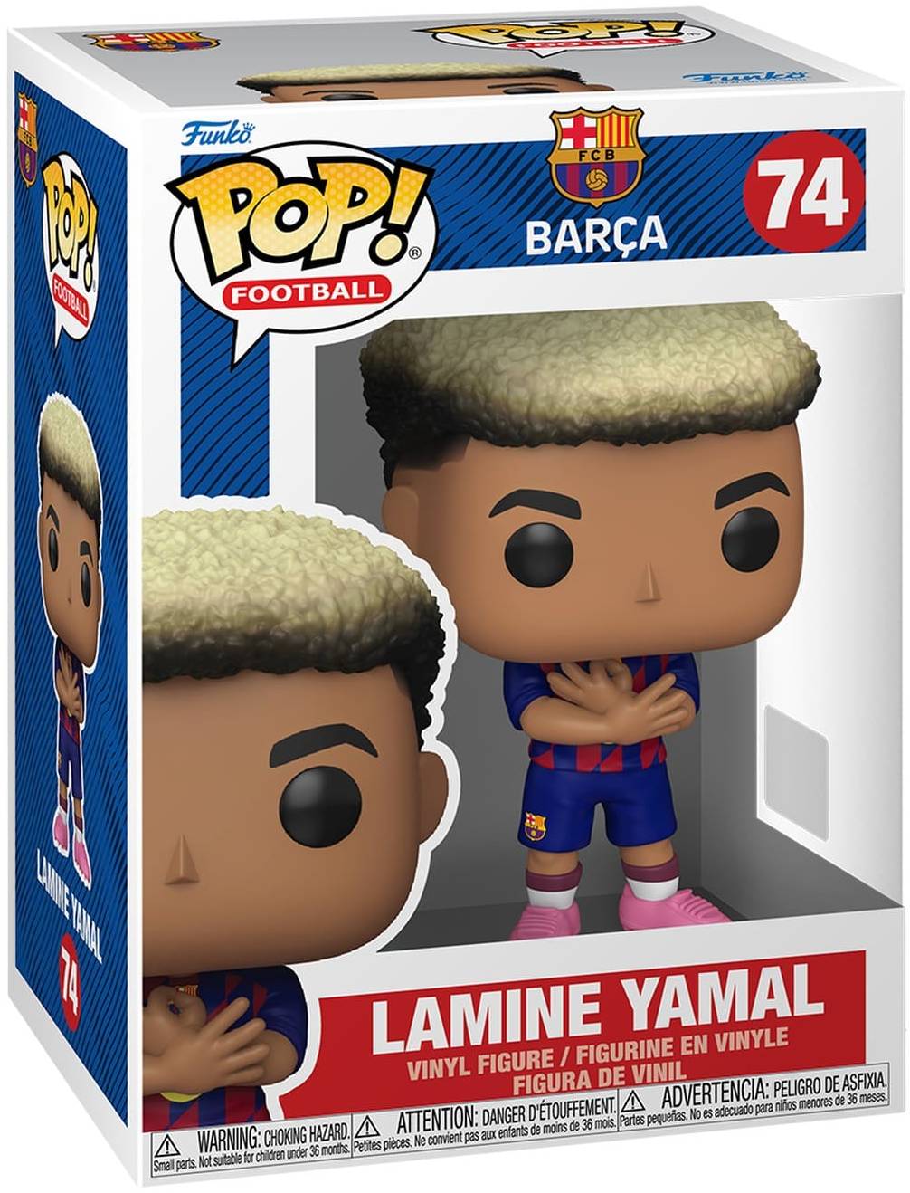 Фото - Коллекционная фигурка FUNKO POP Football: FC Barcelona - Lamine Yamal (889698893701)
