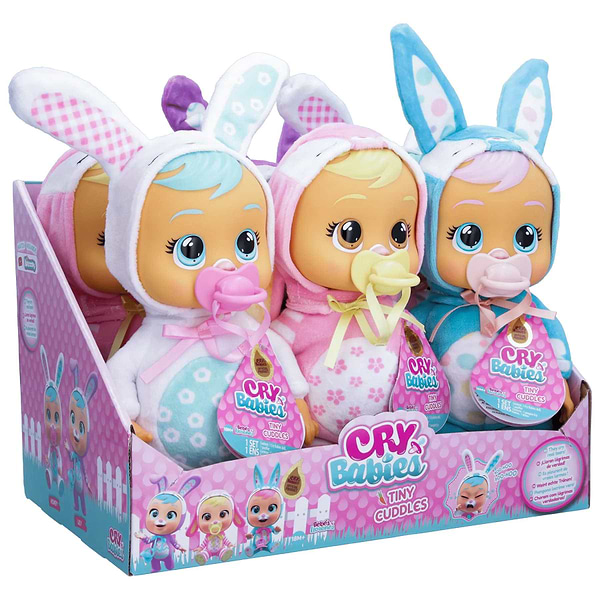 Фото - Інтерактивний пупс Cry Babies CB. НІЖНІ ОБІЙМИ. БАННІ. Плакса Лола 25 см (908598)