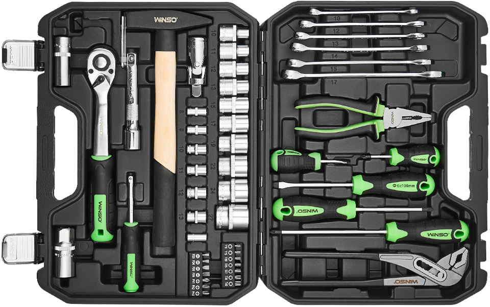 Набір інструментів Winso в кейсі Pro 56 шт. (924056)