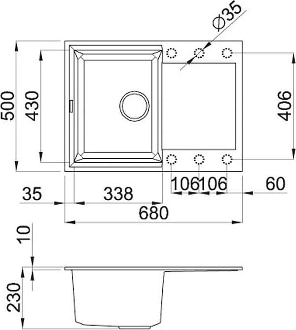 Фото - Мойка кухонная Elleci Easy 135 Titanium 73