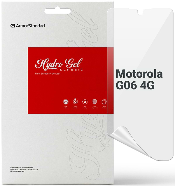 Фото - Захисна плівка для смартфону Armorstandart for Motorola G06 4G (ARM89054)