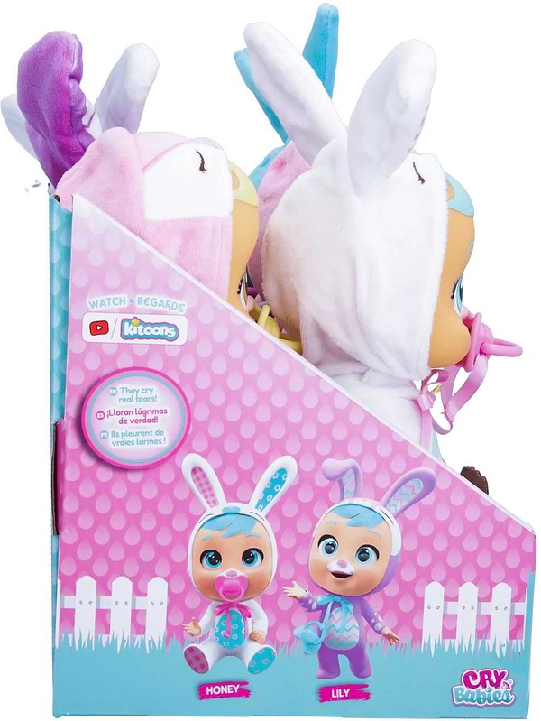 Фото - Інтерактивний пупс Cry Babies CB. НІЖНІ ОБІЙМИ. БАННІ. Плакса Лола 25 см (908598)