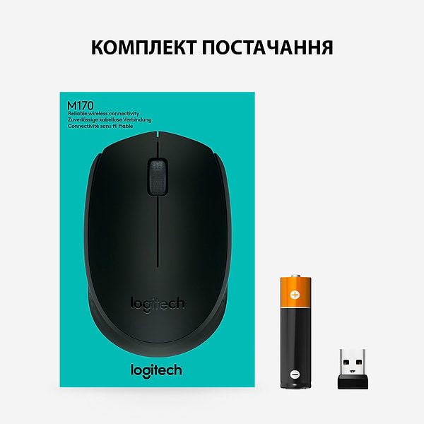 Фото - Миша бездротова Logitech M170 (910-004642)