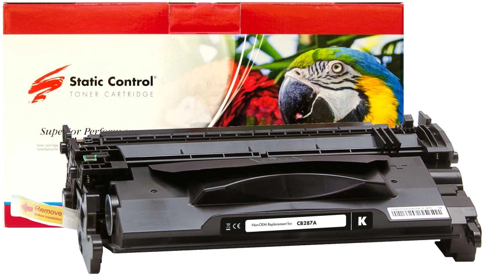 Картридж-тонер Static Control Parrot сумісний аналог HP CF287X (87X), Canon 041H (002-01SF287XUPB) - Фото 1