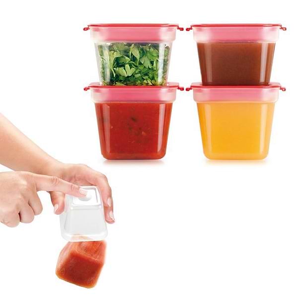 Фото - Емкость для хранения tescoma для заморозки Purity 120 мл 4 шт. (891872)