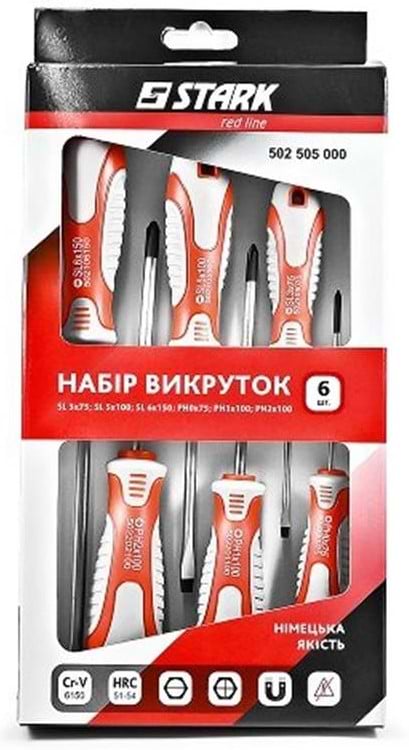 Набір викруток Stark 6 шт. (502505000)