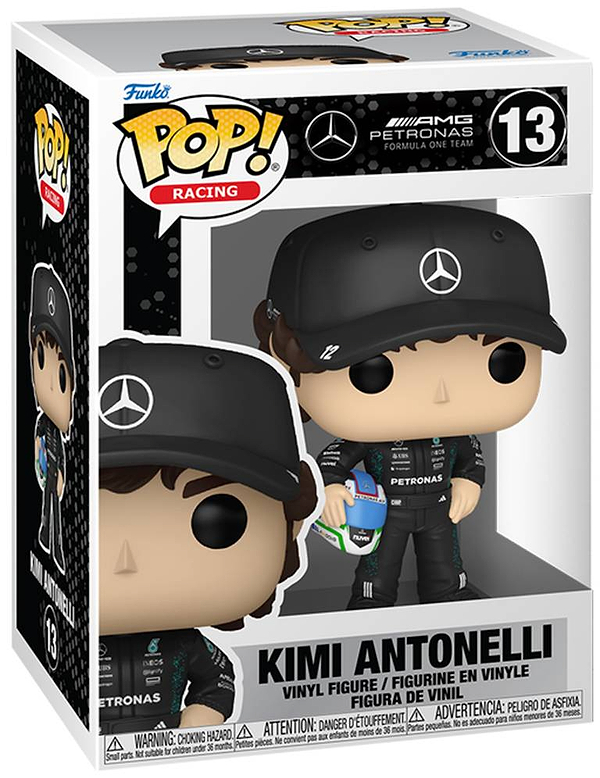 Фото - Колекційна фігурка FUNKO POP! серії Формула-1 - КІМІ АНТОНЕЛЛІ (89319)