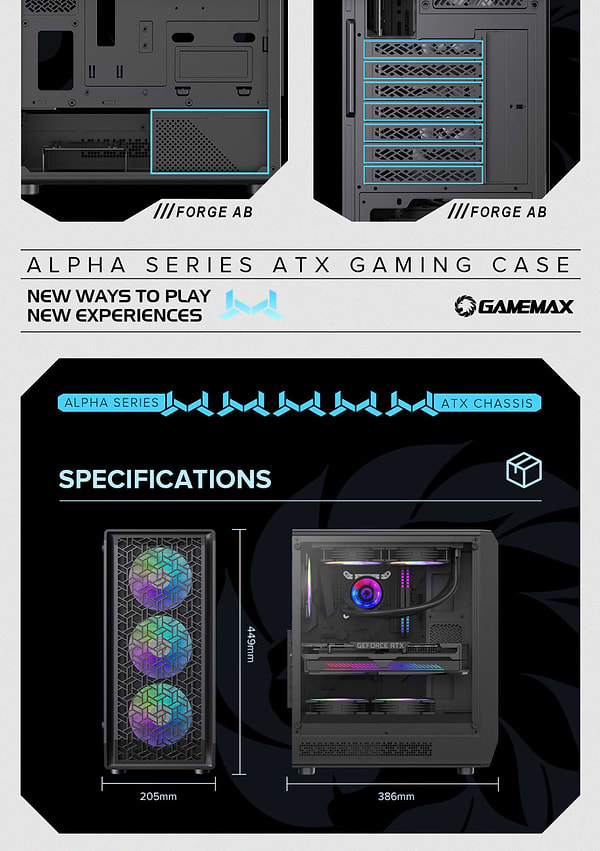 Фото - Корпус Gamemax Forge AB
