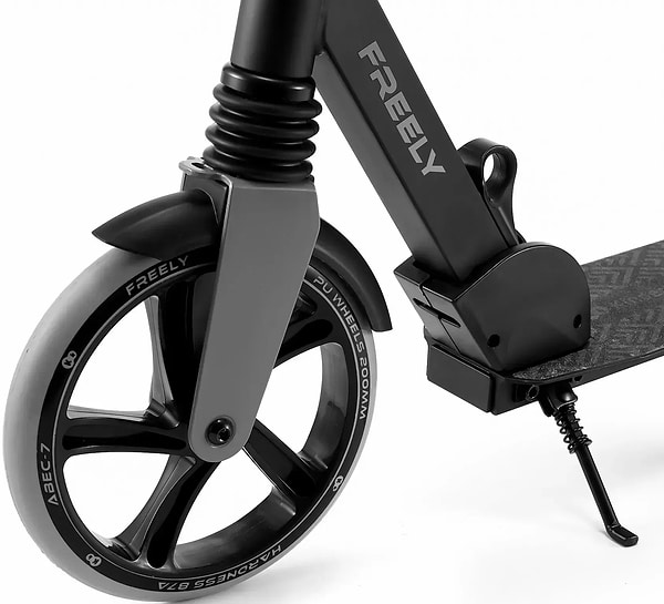 Фото - Двоколісний самокат Kinderkraft Freely Black (KRFREE00BLK0000)