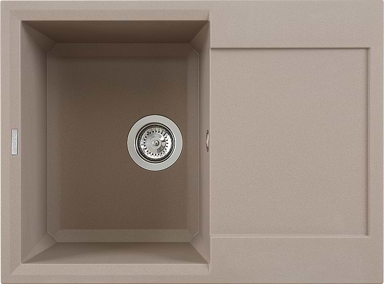 Мойка кухонная Elleci Easy 135 Tortora 43 - Фото 1