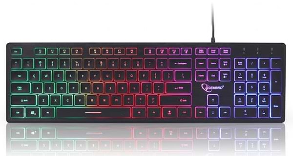 Фото - Клавиатура проводная Gembird KB-UML-01-UA Black USB