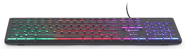 Фото - Клавиатура проводная Gembird KB-UML-01-UA Black USB