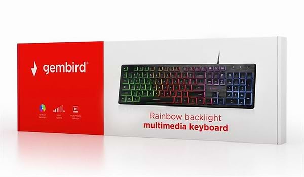 Фото - Клавиатура проводная Gembird KB-UML-01-UA Black USB
