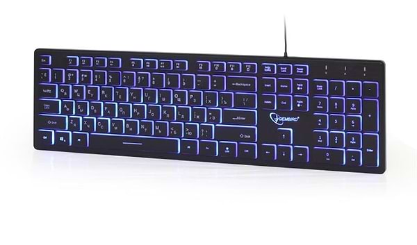 Фото - Клавиатура проводная Gembird KB-UML3-01-UA Black USB
