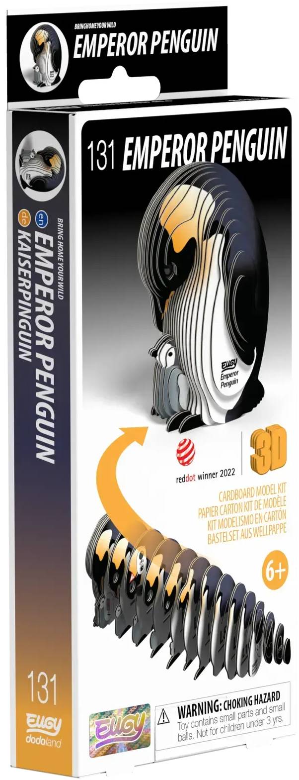 Фото - 3D пазли EUGY Зоопарк: Пінгвін імператорський (XEG-131)