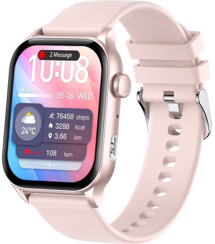 Смарт-годинник Gelius Amazwatch Light GP-SW015 Pink (101273) - Фото 1