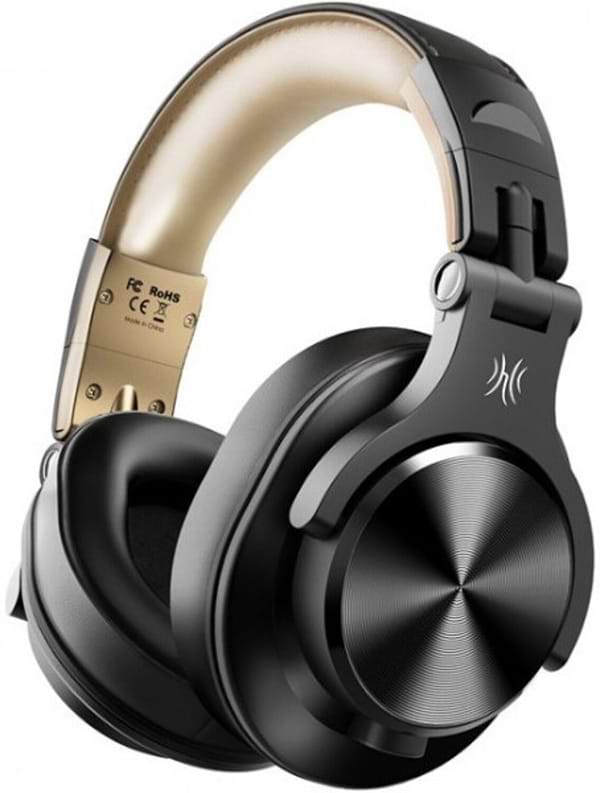 Фото - Наушники накладные беспроводные OneOdio Fusion A70 Black Gold
