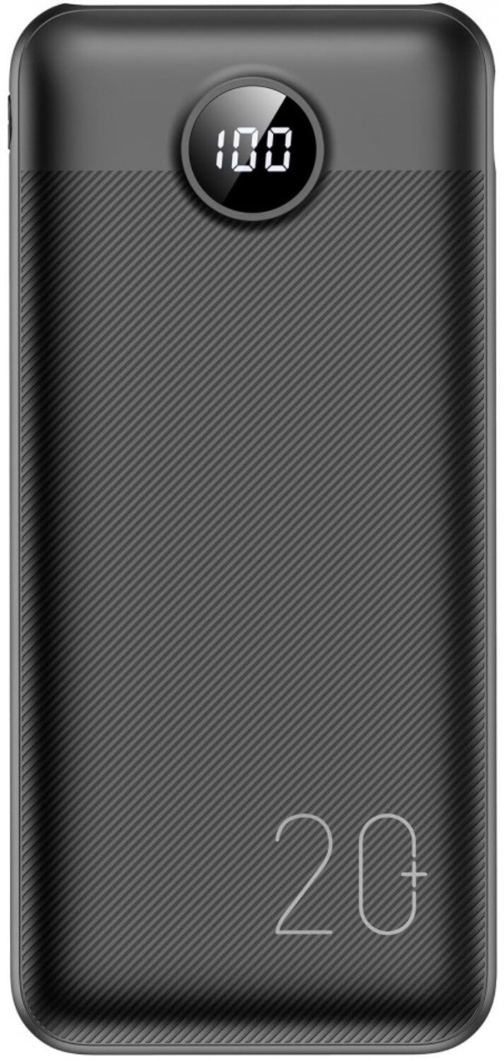 Батарея мобильная Veger L20S Ulta Slim PD QC3.0 20W 20000mAh Black VP2039PD (6970453555362)