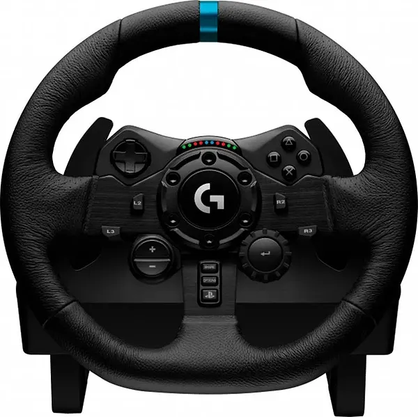 Фото - Кермо Logitech G923 Racing Wheel and Pedals for PS4 and PC (941-000149)
