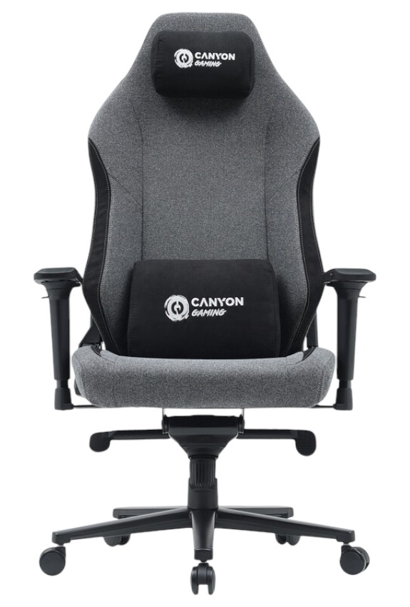 Фото - Крісло для геймерів Canyon Boulder XLCH01 King Size Grey (CND-XLCH01)