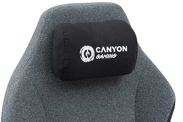 Фото - Крісло для геймерів Canyon Boulder XLCH01 King Size Grey (CND-XLCH01)