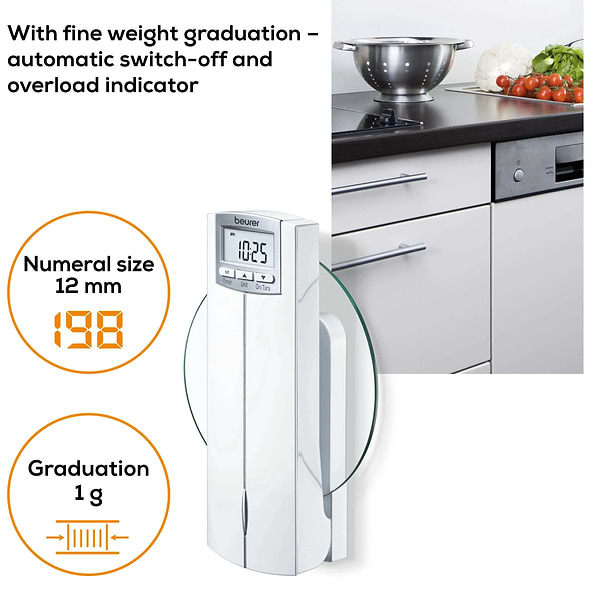 Фото - Уценка - Весы кухонные Beurer KS 52
