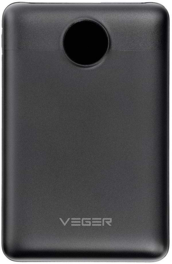 Фото - Батарея мобильная Veger S11 LCD Display PD QC3.0 22,5W 10000mAh Black W1140 (6970453554181)