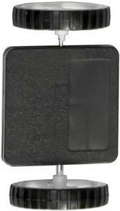 Фото - Магнитный конструктор MagPlayer Платформа На Колесах 2 эл. (MPB-2)