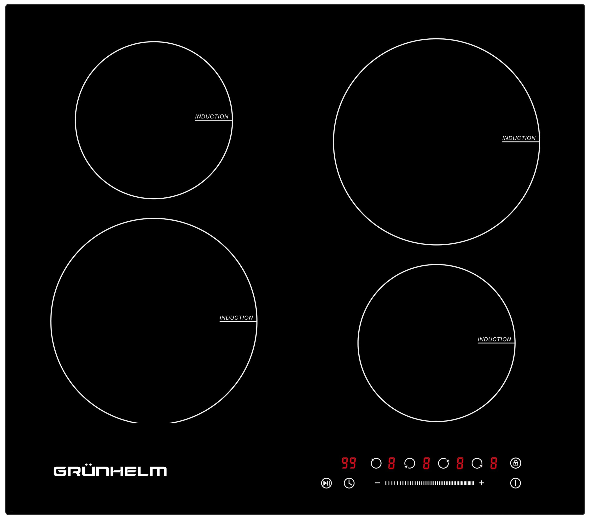 Варочная панель электрическая Grunhelm GPI 610 B