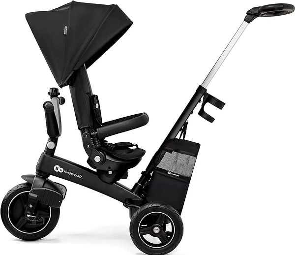 Фото - Триколісний велосипед Kinderkraft Easytwist Black (KREASY00BLK0000)