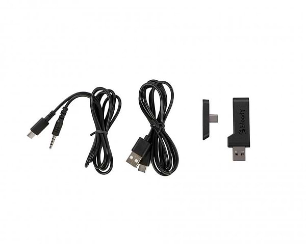 Фото - Гарнитура беспроводная игровая Bloody GR280 (Sports White)